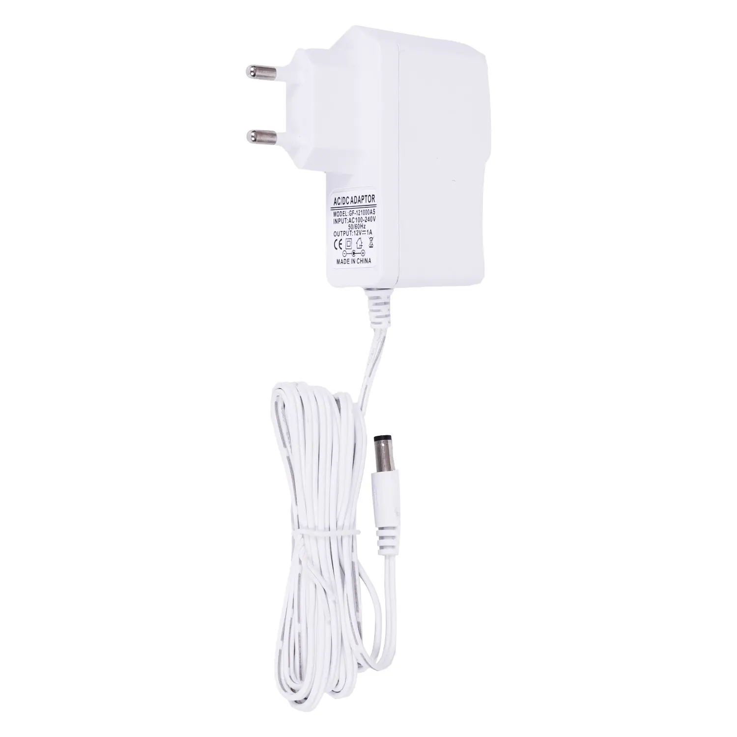 6v 12v 24v white charger 6V1A power adapter ac dc 6w