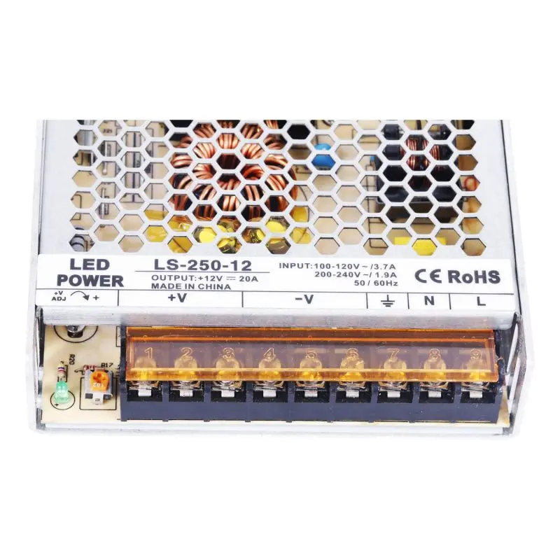 Ultra-thin Vending machine 250W 24V 10A pico power supply