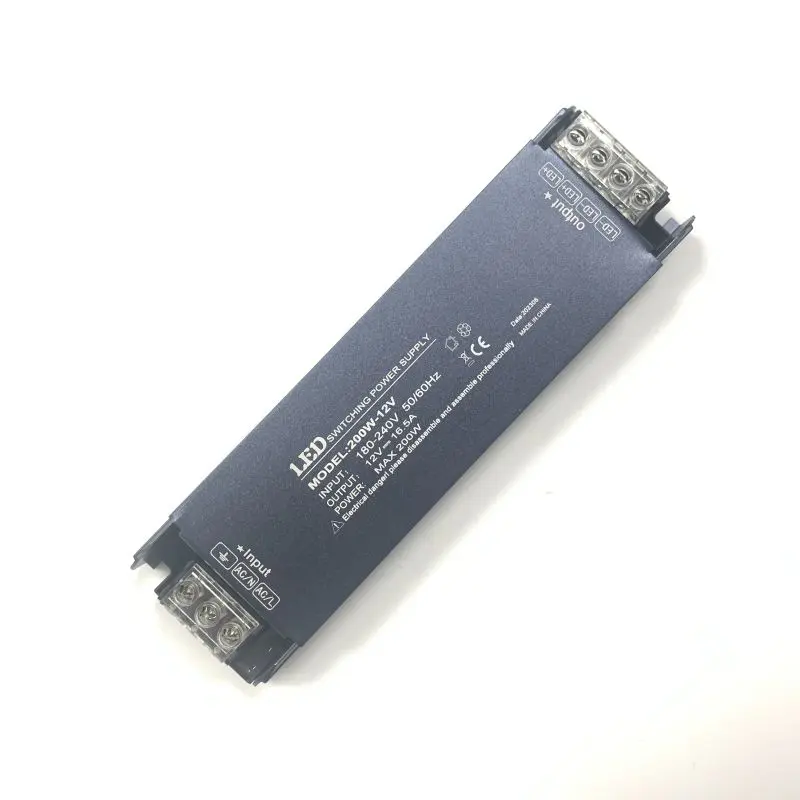 12v convertor 200W Ultra-thin slim 24V 8A laboratory power supply