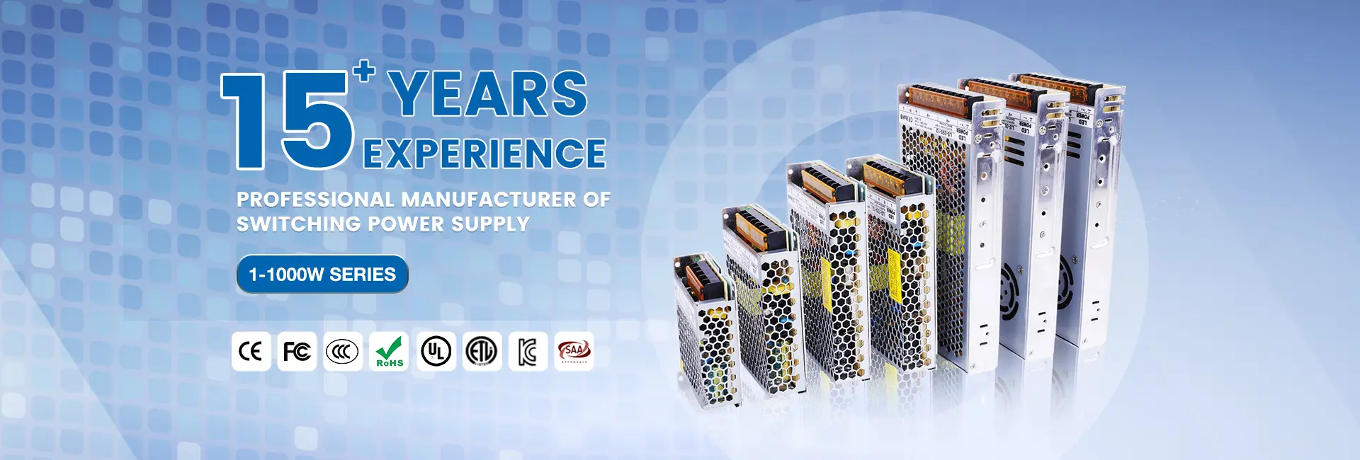 Why do we need to know the input voltage and type of the switching power supply?