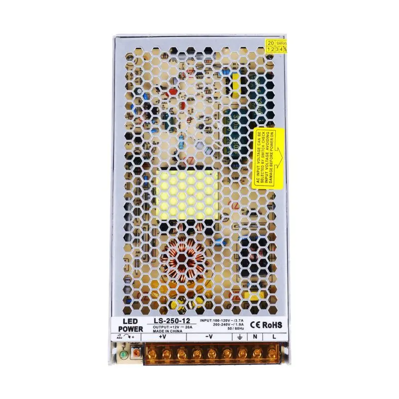 Ultra-thin Vending machine 250W 24V 10A pico power supply