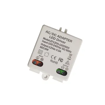 12v Dc Power Supply 500mA 6W LED driver