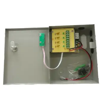 AC to DC 12v 5a 4ch 60W cctv Power Supply Box with charging function