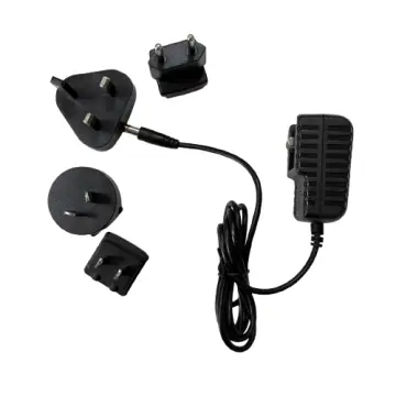 Interchangeable plug 9W charger ac dc 9V1A Power adapter