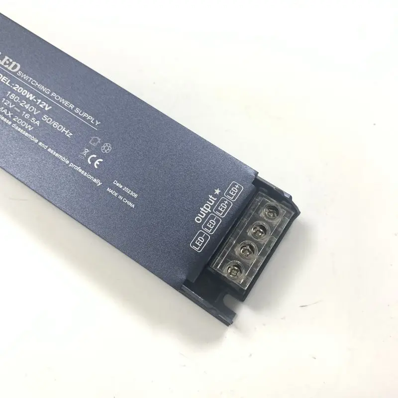 12v convertor 200W Ultra-thin slim 24V 8A laboratory power supply