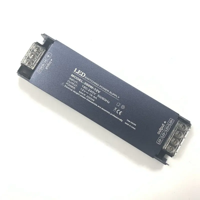 12v convertor 200W Ultra-thin slim 24V 8A laboratory power supply