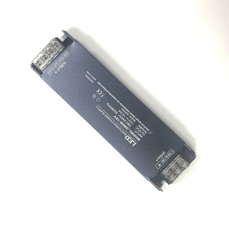 12v convertor 200W Ultra-thin slim 24V 8A laboratory power supply